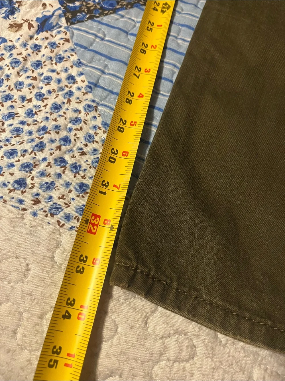 Levi 514 Olive Green Men’s 34/34 Jeans